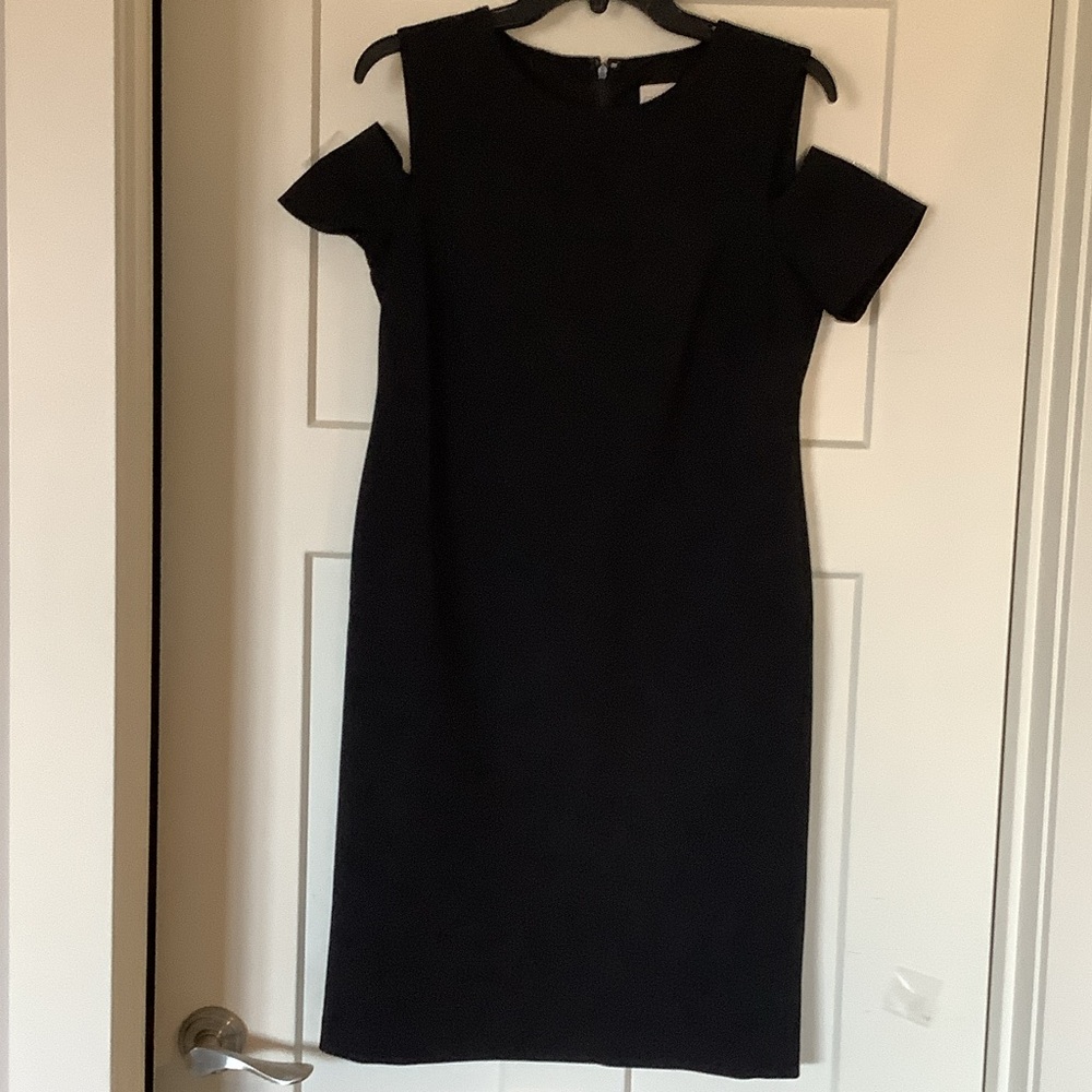 Elegant Black Women's off the shoulder Dress
